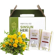 신선약초 국산 민들레즙 110mlx30포, 쿠팡 연두 1, 110ml30포 국산 민들레즙