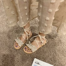 보헤미안 스트랩 여름 선녀풍 샌들 하늘비즈 C27 Z356H953