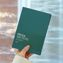 [인디고] 280 모눈지 양장노트 b6 그리드, 밀키옐로우