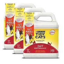 타이디캣 24/7 퍼포먼스 6.35kg 고양이모래 3개, 상세페이지 참조
