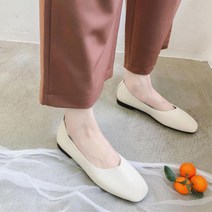 굽낮은단화 임산부신발 무지 플랫슈즈 여자펌퍼스 힐