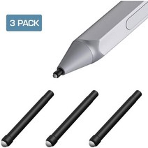 스마트폰 태블릿 호환 터치펜 3PCS 고감도 펜 리필 민감한 고급 고무 펜촉 표면 팁 SurfacePro4 / 5 6 7 교, 한개옵션1, 한개옵션0