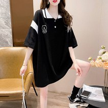 미르마루 스몰베카 티셔츠 + 파우치세트 free~88 빅사이즈여성의류