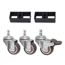 21세기트랜드 조립식 텃밭 대형화분, 1칸추가연장철바퀴세트