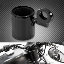 Harley touring sportster dyna softail breakout fat bob 78quot용 범용 오토바이 조절식 컵 홀더 13939 1.253939 핸들바, 블랙 컵 홀더, 블랙 컵 홀더