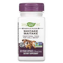 Shiitake Maitake 250mg 베지캡슐 60정, 1개, 2병