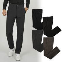 제로다몰 퍼스파이어 남성 탄성좋은 골프팬츠 포켓 베이직한 봄 가을 간절기 중년 골프웨어 고급 스판 골프 바지