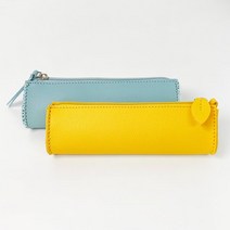 [토단교재] 하비 가죽 물방울 필통 만들기 (2색 택1), 머스타드, 1개