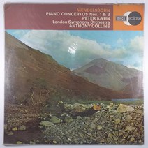 (중고LP)(미개봉 라이센스) 멘델스존 피아노 협주곡 1번 2번 페터 카틴. MENDELSSOHN PIANO CONCERTO NO.1 NO.2 PETER KATIN