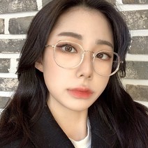 남자 여자 콤비 사각 라운드 솔텍스 블랙 투명 패션 뿔테 안경테