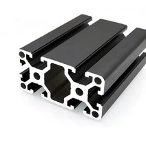 산업용 4080 알루미늄 프로파일 유럽 표준 4080W 헤비 듀티 자동 조립 라인 3mm 500MM, 1000mm, 02 4080W-Black