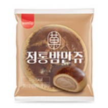 삼립 학교 학원 회사 아침 야식 삼립 정통 밤만쥬 100입 빵 도넛 만쥬 브레드 간식, 4세트