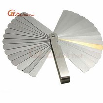 갭자 게이지에 스테인레스 스틸 갭 게이지 고정밀 접이식 게이지 측정 도구 플러그, 없음, 1개