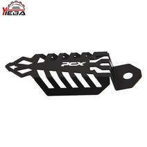pcx 앞 브레이크 캘리퍼스 커버 혼다 pcx125 pcx150 pcx 후 pcx카울, 검은색, 1개