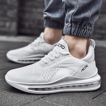 남성용 에어쿠션 운동화 패션 통기성 미끄럼 방지 운동화