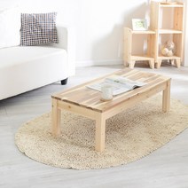 원목 책상 좌식테이블 1000x300x320 아카시아, 단품