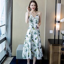 위즈아이 비치 나시 원피스 여름 휴양지 바캉스룩 WI005DR