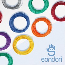 손도리 국산 PLA 20색상 10M 필라멘트 00BG 164685EA, 쿠팡 20색상 KIT