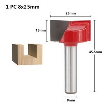전기식 CMCP 청소 하단 라우터 비트 1pc 8mm 샹크 나무 카바 이드 조각 18-32mm CNC 밀링 커터, 03 1pc 8x25mm