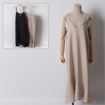 [SidMarket] 밑단플레어새틴원피스 21D325G 빅사이즈 여성의류