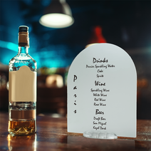 포맥스 메뉴판, 디자인1, 포맥스 회색 5T