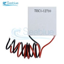 TEC1-12703 TEC1-12704 TEC1-12705 TEC1-12706 TEC1-12710 TEC1-127015 방열판 열전기 냉각기 냉각 패드 펠티어 플레이트, TEC1-12710 40x40mm, 03 TEC1-12710 40x40mm