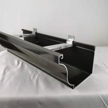 집수정 지붕 파이프 빗물받이 사각맨홀 수로관 거터, 8인치 1.5mm