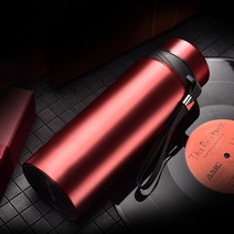 스텐 스포츠 보틀 보온병, 1000ml, 붉은색, 1개