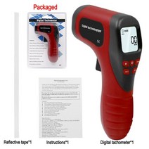 타코미터 tachometer 회전계 rpm 속도계레이저 속도 테스터 디지털 타코미터 건, 1