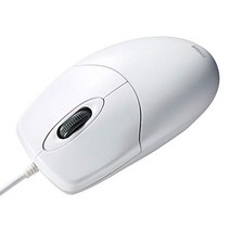 산와 서플라이 항균 정음 방수 마우스 유선 USB 물 세척 가능 화이트 MA-IR131BSW