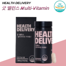 멀티비타민 미네랄 밸런스비타민 종합비타민 12종비타민 8종미네랄 1 000mg 30정, 2개