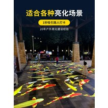 바닥광고 레이저 빔 고보라이트 로고 광고 간판 조명 라이트 바닥 회전 방수 리모컨 외벽홍보 업소용 상가홍보 그림자 조명광고 아파트 조경램프 벽면 빌딩 야간 길바닥그림, 60W/리모컨/방수