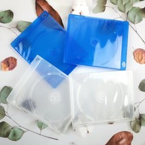 블루레이 CD케이스 공케이스 DVD 보관 케이스, B블루더블
