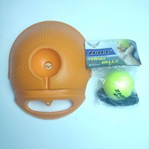 에어로그 공기주입식 팝업 에어텐트탄성 로프가 있는 테니스 훈련 보조 도구 공 연습 셀프 듀티 리바운드 테니스 트레이너 연습, c