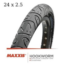 MAXXIS훅 웜 26x25 자전거 타이어BMX 와이어 비드 클린처 타이어스트리트 파크 베르트 플랫랜드 20 인치24 26 275 29 사이즈, 1PC 24 x 2.5