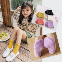 제이셀 SS107 유아여아아동 파스텔레이스공주 아동양말 5켤레 세트