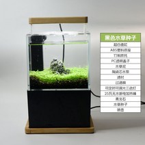 수조받침대 열대어 구피 어항받침대 어항장선반 정리 해수 테이블 프레임, 검은 수초 씨앗