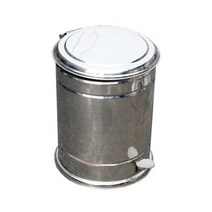 페달휴지통 스텐휴지통, 7L(230*300)