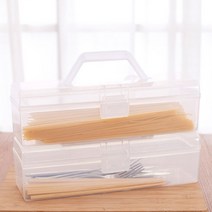 캠핑 수저통 스파게티면 국수 케이스 간식 용기, 캠핑수저통