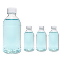 [유페트] 350ml 500ml 둥근 일자페트 28파이 뚜껑선택, 334개