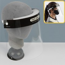 관공서 보건소 서비스업 연구실 병원 안심얼굴 안면 투명 방역커버 1P