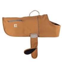 Carhartt 퀵 덕 제이크 애완견 조끼 방수 캔버스 브라운 스몰 417840, S (Neck: 13