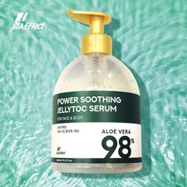 [대용량] 비아이펙트 파워 수딩 젤리톡 세럼 앰플 500ml/ 알로에베라 98%/ 얼굴 및 전신용, 500ml, 1개