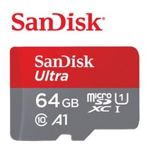 샌디스크 울트라 마이크로SD 메모리카드, 64GB