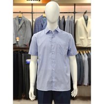 런던포그 GD01 면스판 패턴 반팔 셔츠 LMA3A566