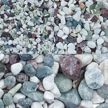 마이플랜트 오색자갈 2호 (10-12mm) 1kg