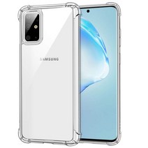데일리어스 갤럭시 A42 5G (A426) 클리어 테두리 에어 범퍼 쉴드 투명 젤리 스마트폰 핸드폰 케이스