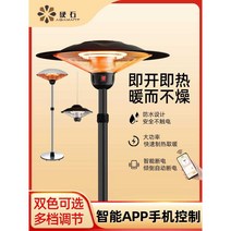 야외히터 업소용전기난로 전기히터 삿갓용난로, 은색 2500와트 걸이 (리모컨 2기어)