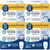 닥터비데 화장실용 물티슈 캡46매x3+1입 x4팩, 단품, 단품