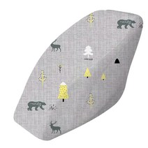 안마의자커버 지압 기구 용품 침개 베드 마사지 덮개, 곰은 사슴 그림자를 찾는다.